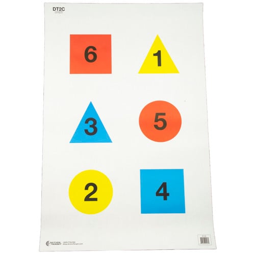 ACTION TARGET Discretionary Command Training Target V 2-C Multi for sale at KYGUNCO.