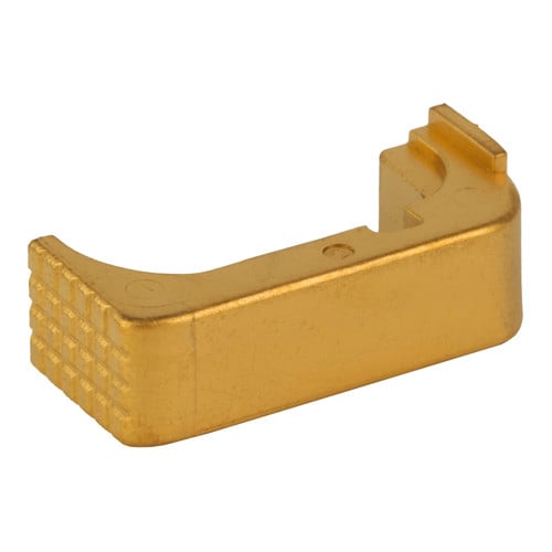 SHIELD ARMS Magazine Catch/Release fit Glk 43X/48 Steel/Gold for sale at KYGUNCO.