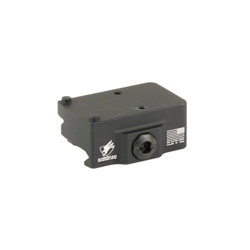 AMERICAN DEFENSE AD-RMR QD Mount RH Lever Low Fits Trijicon RMR Blk for sale at KYGUNCO.