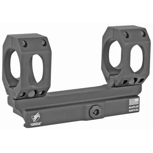 AMERICAN DEFENSE AD-Scout-S Mount QD Vertical Split Rings 30mm Blk for sale at KYGUNCO.