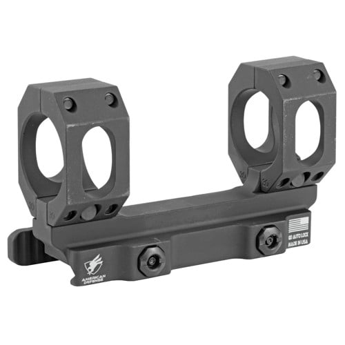 AMERICAN DEFENSE AD-Recon-S Scope Mount Dual QD 30mm Standard Blk for sale at KYGUNCO.