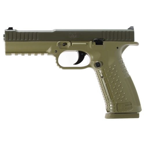 AMERICAN PRECISION Strike One 9mm 5" 10rd - OD Green for sale at KYGUNCO.