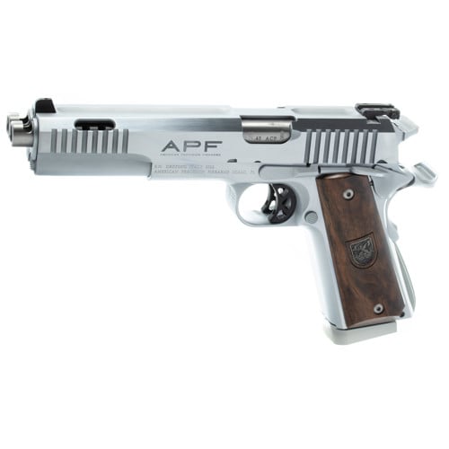 AMERICAN PRECISION Prismatic 45 ACP 5" 14rd - Stainless for sale at KYGUNCO.
