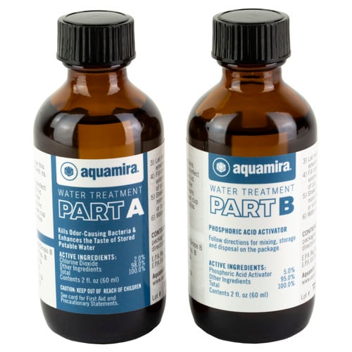 AQUAMIRA Water Treatment Drop 2oz Glass Bottle to 30 Gallon for sale at KYGUNCO.