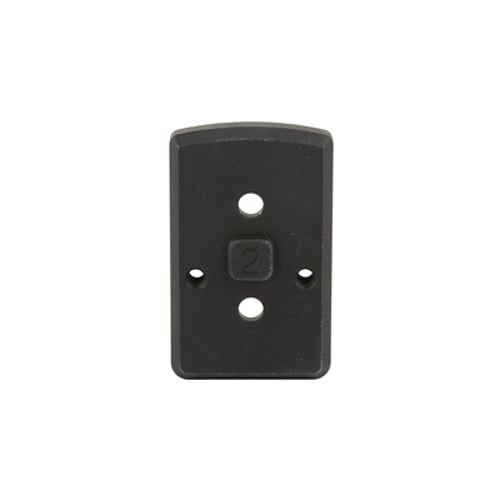 ARISAKA DEFENSE Optic Plate Blk Trijicon RMR SRO Holosun 407C 507C for sale at KYGUNCO.