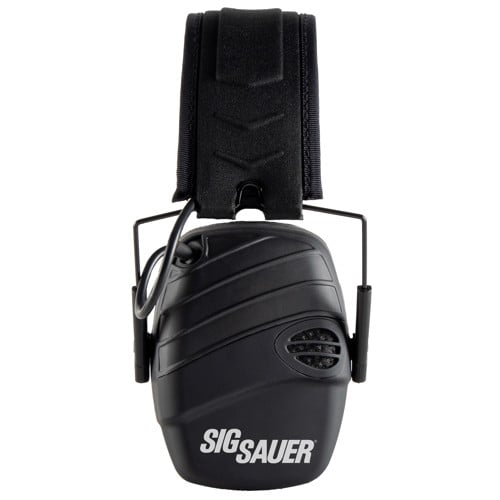 AXIL SIG TRACKR Electronic Earmuff Blk 2 AAA Batteries for sale at KYGUNCO.