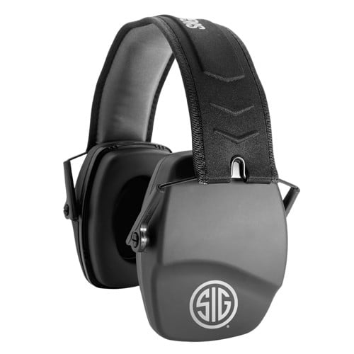 AXIL SIG TRACKR Passive Earmuff Matte Finish Black for sale at KYGUNCO.