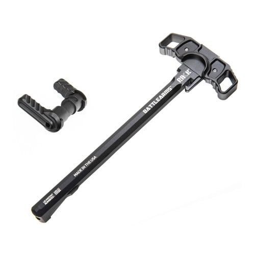 BATTLE ARMS Rack Charging Handle Black Ambi fits AR-15 for sale at KYGUNCO.