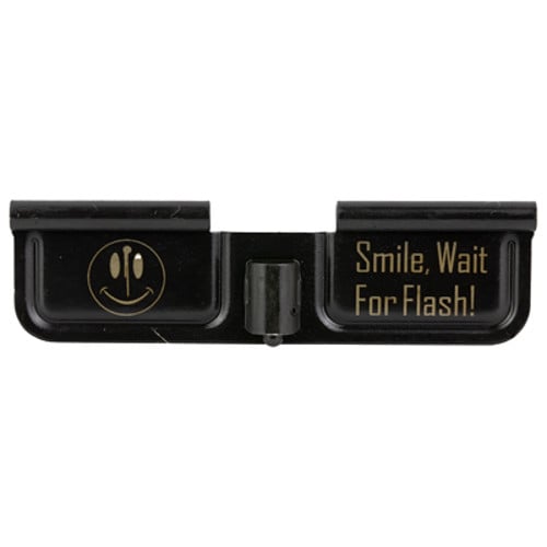 BATTLE ARMS Dust Cover Laser Eng Black AR-15 Smile, Wait Flash for sale at KYGUNCO.