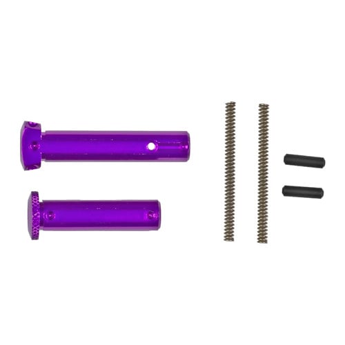 BATTLE ARMS Aluminum Takedown Pins fits AR-15 Purple for sale at KYGUNCO.
