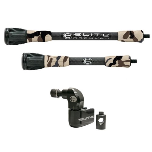 ELITE ARCHERY Carbon Micro Stabilizer Kit 8/10" - VUNI for sale at KYGUNCO.