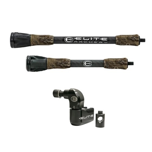 ELITE ARCHERY Carbon Micro Stabilizer Kit 8/10" -Realtree Excape for sale at KYGUNCO.