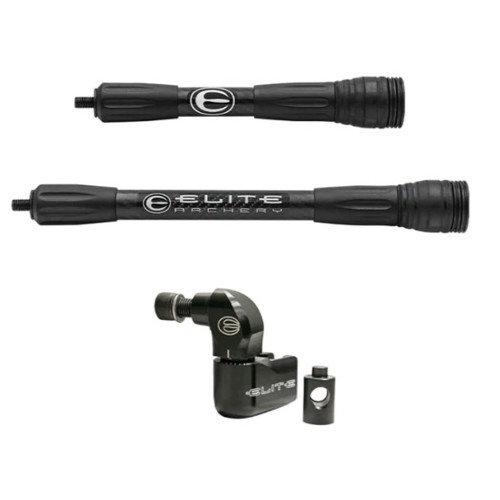 ELITE ARCHERY Carbon Stabilizer Kit 8/11" - Black for sale at KYGUNCO.