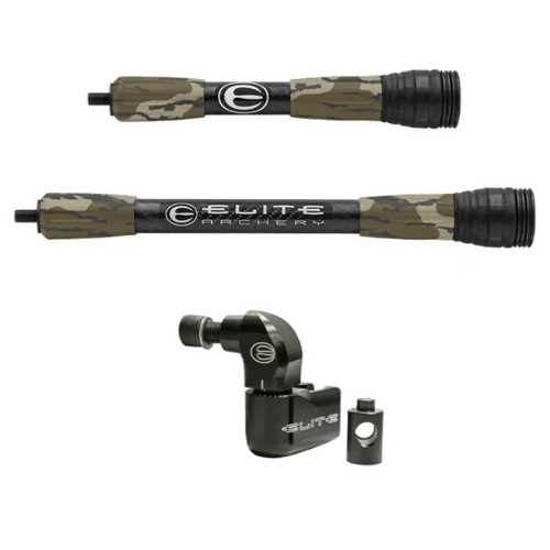 ELITE ARCHERY Carbon Stabilizer Kit 8/11" - Mossy Oak Bottomland for sale at KYGUNCO.