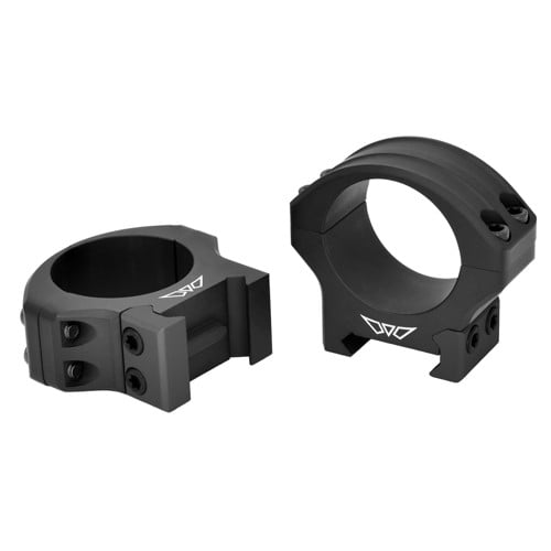 WARNE HyperLite Rings 30mm Low Black for sale at KYGUNCO.