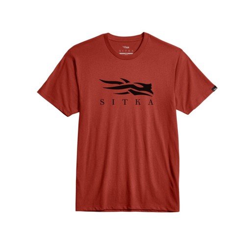 SITKA Icon Tee Red for sale at KYGUNCO.