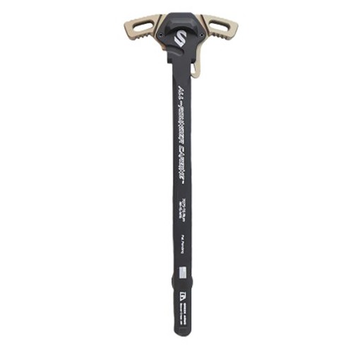 LEAD & STEEL Charging Handle AR-15/M16 FDE Type 3 Hard Anodize for sale at KYGUNCO.