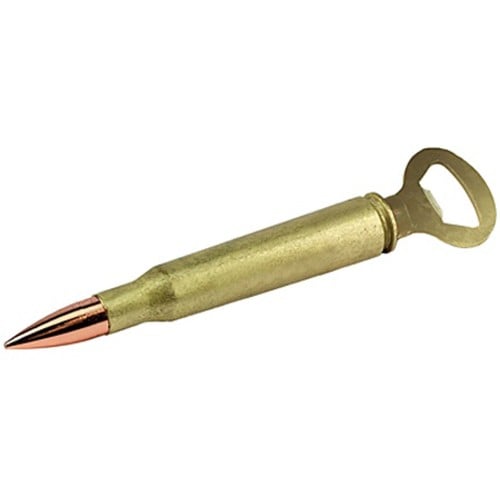 CALIBER GOURMET 50 Caliber Bottle Opener, Gold for sale at KYGUNCO.