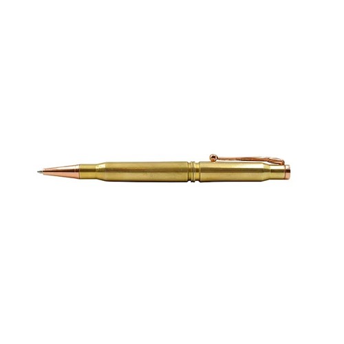 CALIBER GOURMET Bullet Ball Point Pen, Gold for sale at KYGUNCO.