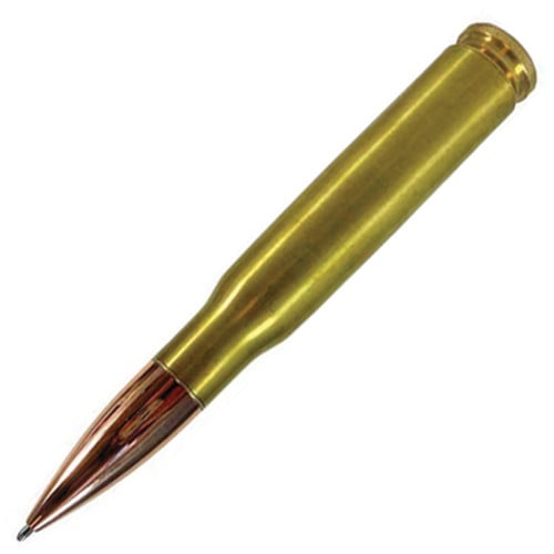 CALIBER GOURMET Bullet Twist Pen 50Cal, Gold for sale at KYGUNCO.