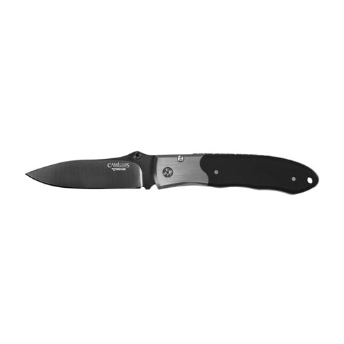 CAMILLUS KNIVES Pristine Plain Edge Black/Silver G10 3" VG10 for sale at KYGUNCO.