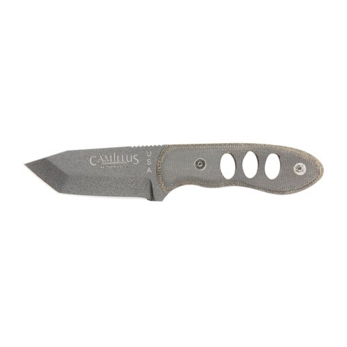 CAMILLUS KNIVES Choker Plain Edge Gray Micarta 2.5" Black for sale at KYGUNCO.