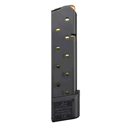 CMC PRODUCTS Magazine Power Mag 45ACP 10rd fits 1911 Steel Blk for sale at KYGUNCO.