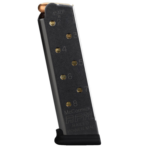 CMC PRODUCTS Magazine Railed Power Mag 45ACP 8rd 1911 SS Black for sale at KYGUNCO.