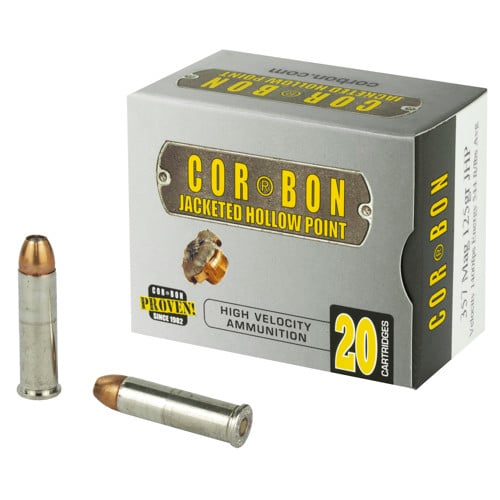 CORBON AMMO 357 Mag 125Gr Self Defense JHP 20rd for sale at KYGUNCO.