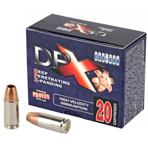 CORBON AMMO 9mm +P 115Gr Deep Penetrating X Bullet  20rd for sale at KYGUNCO.