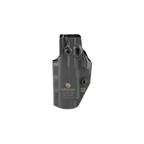 CRUCIAL CONCEALMENT Covert IWB Ambi Fits Sig P365 Fuse Kydex Black for sale at KYGUNCO.