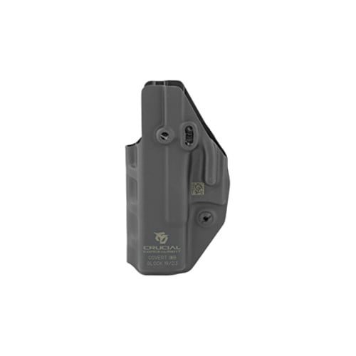 CRUCIAL CONCEALMENT Covert IWB Ambi Kydex Black Fits Glock 19 for sale at KYGUNCO.