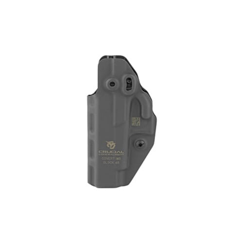 CRUCIAL CONCEALMENT Covert IWB Ambi Kydex Black Fits Glock 48 for sale at KYGUNCO.
