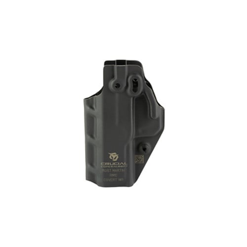 CRUCIAL CONCEALMENT Covert IWB Ambi Kydex Black Fits Rost Martin RM1C for sale at KYGUNCO.