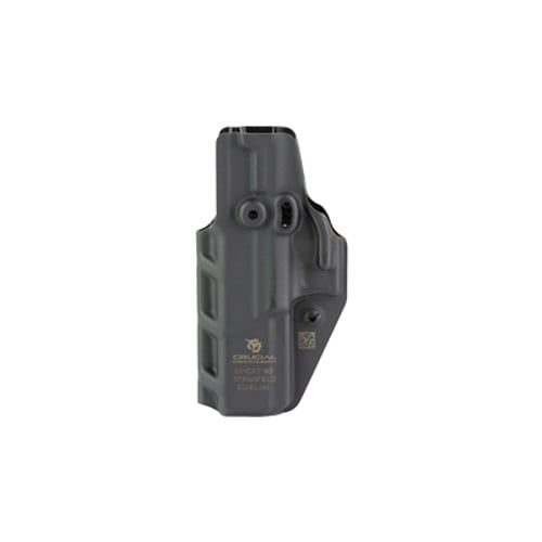 CRUCIAL CONCEALMENT Covert IWB Fits Springfield Echelon Kydex Black RH for sale at KYGUNCO.