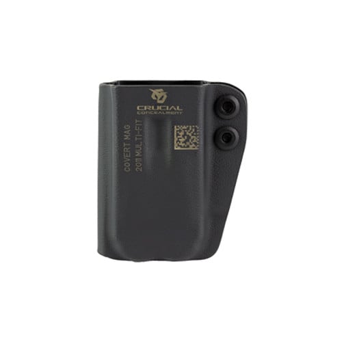 CRUCIAL CONCEALMENT Covert Mag Pouch Ambi Fits 2011 Mags Kydex Black for sale at KYGUNCO.
