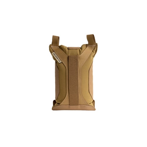 EDGAR SHERMAN Notch Shooting Bag Coyote Brown for sale at KYGUNCO.