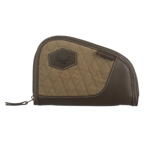EVOLUTION OUTDOOR President Pistol Case up to 8" Duck Canvas/Brown for sale at KYGUNCO.