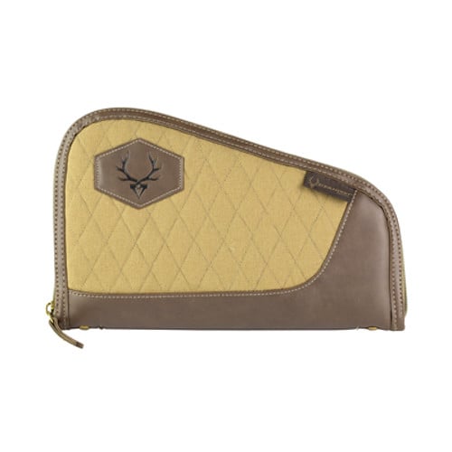EVOLUTION OUTDOOR President Pistol Case up to 12" Duck Canvas/Brown for sale at KYGUNCO.