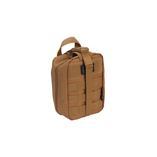 EVOLUTION OUTDOOR First Aid Pouch Polyester MOLLE Webbing Coyote for sale at KYGUNCO.