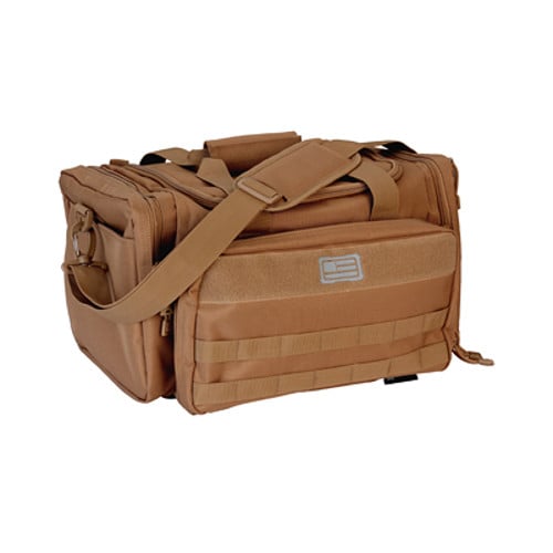 EVOLUTION OUTDOOR Range Bag Polyester MOLLE Webbing Coyote for sale at KYGUNCO.