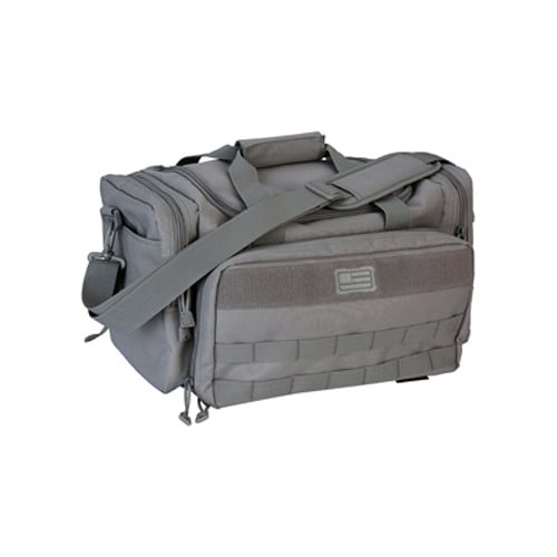 EVOLUTION OUTDOOR Range Bag Polyester MOLLE Webbing Gray for sale at KYGUNCO.