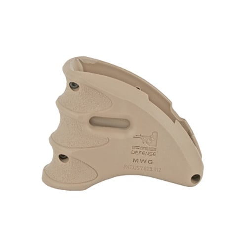 FAB DEFENSE Mag-Well Grip /Funnel fits AR-15 Flat Dark Earth for sale at KYGUNCO.