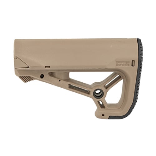 FAB DEFENSE GL-Core S AR-15 Buttstock Compact Design FDE for sale at KYGUNCO.
