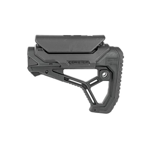 FAB DEFENSE GL-Core CP AR-15 Buttstock Adj Cheek Rest Black for sale at KYGUNCO.
