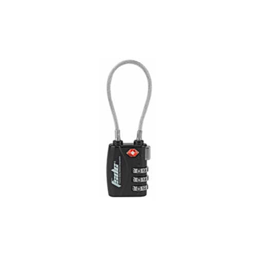FIREARM SAFETY DEVICES TSA Lock w/Steel Cable Black for sale at KYGUNCO.