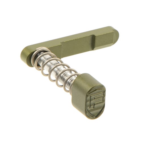 FORTIS MFG Billet Magazine Catch and Release ODG fits AR-15 for sale at KYGUNCO.