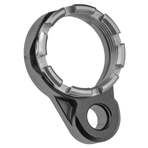 FORTIS MFG Light Weight K1 Castle Nut and End Plate Black/Gry for sale at KYGUNCO.