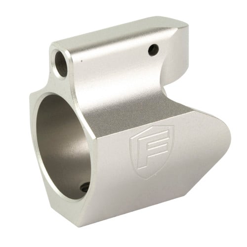 FORTIS MFG Gas Block Silver Stainless fits .750 Barrels for sale at KYGUNCO.