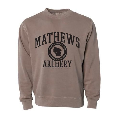 MATHEWS BOWS Women's Timeless Crewneck for sale at KYGUNCO.